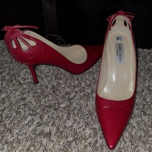Jimmy Choo Scarlet Red Heels